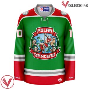 Christmas Polar Dancers Holiday Hockey Jersey - Vesles2014S 2