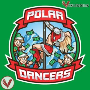 Christmas Polar Dancers Holiday Hockey Jersey - Vesles2014S 4