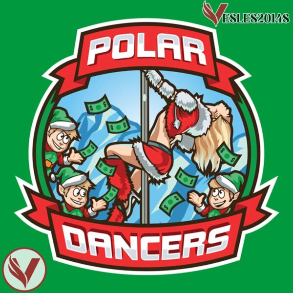 Christmas Polar Dancers Holiday Hockey Jersey - Vesles2014S 4