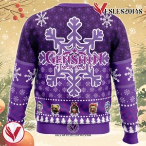 Christmas Quest Genshin Impact Ugly Christmas Sweater, Unique Christmas Gift For Fans - Vesles2014S 3