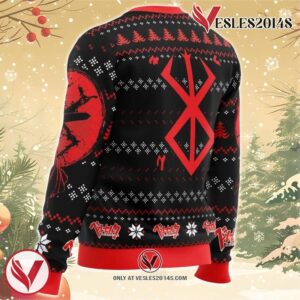 Christmas Red Guts Berzerk Ugly Christmas Sweater, Unique Christmas Gift For Fans - Vesles2014S 2