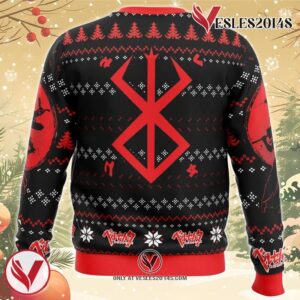 Christmas Red Guts Berzerk Ugly Christmas Sweater, Unique Christmas Gift For Fans - Vesles2014S 3