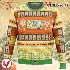 Christmas Risk Board Games Ugly Christmas Sweater, Unique Christmas Gift For Fans - Vesles2014S