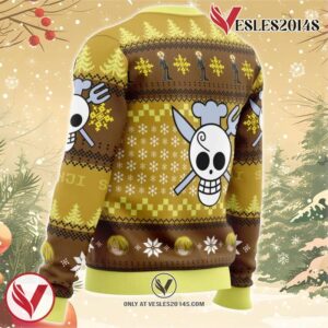 Christmas Sanji One Piece Ugly Christmas Sweater, Unique Christmas Gift For Fans - Vesles2014S 2
