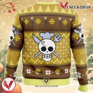 Christmas Sanji One Piece Ugly Christmas Sweater, Unique Christmas Gift For Fans - Vesles2014S 3