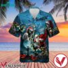 Christmas Santa Claus Skull Hawaiian Shirt, Unique Gifts For Friends - Vesles2014S 1