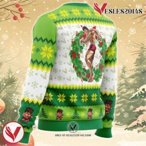 Christmas Season Baki Ugly Christmas Sweater, Unique Christmas Gift For Fans - Vesles2014S 2