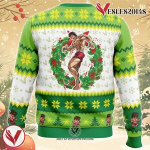 Christmas Season Baki Ugly Christmas Sweater, Unique Christmas Gift For Fans - Vesles2014S 3