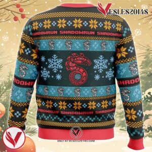 Christmas Shadowrun Board Games Ugly Christmas Sweater, Unique Christmas Gift For Fans - Vesles2014S 1
