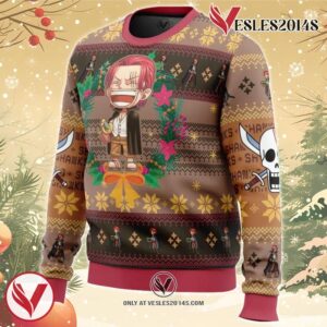 Christmas Shanks One Piece Ugly Christmas Sweater, Unique Christmas Gift For Fans - Vesles2014S 1