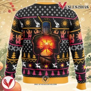 Christmas Solaire Dark Souls Ugly Christmas Sweater, Unique Christmas Gift For Fans - Vesles2014S 1