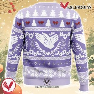 Christmas Soldier Violet Evergarden Ugly Christmas Sweater, Unique Christmas Gift For Fans - Vesles2014S 1