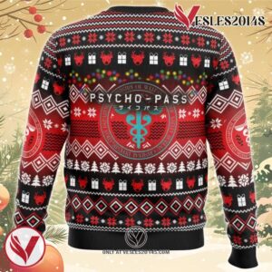 Christmas Staff Psycho-Pass Ugly Christmas Sweater, Unique Christmas Gift For Fans - Vesles2014S 1