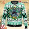 Christmas Tanjiro Kamado Demon Slayer Ugly Christmas Sweater, Unique Christmas Gift For Fans - Vesles2014S