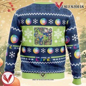 Christmas The Game of Life Board Games Ugly Christmas Sweater, Unique Christmas Gift For Fans - Vesles2014S 1