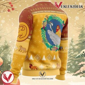 Christmas The Lion King Disney Ugly Christmas Sweater, Unique Christmas Gift For Fans - Vesles2014S 2