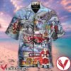 Christmas Theme Santa Claus Hawaiian Shirt And Short, Unique Gifts For Friends - Vesles2014S 1