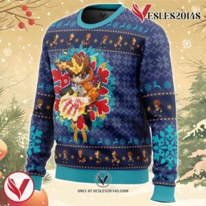 Christmas Tsunayoshi Sawada Kateyo Hitman Reborn Ugly Christmas Sweater, Unique Christmas Gift For Fans - Vesles2014S 1