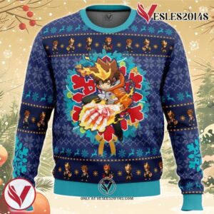 Christmas Tsunayoshi Sawada Kateyo Hitman Reborn Ugly Christmas Sweater, Unique Christmas Gift For Fans - Vesles2014S