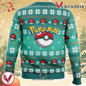 Christmas Umbreon Pokemon Ugly Christmas Sweater, Unique Christmas Gift For Fans - Vesles2014S 3