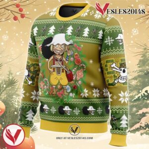 Christmas Usopp One Piece Ugly Christmas Sweater, Unique Christmas Gift For Fans - Vesles2014S 1