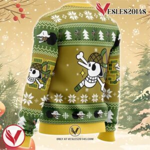 Christmas Usopp One Piece Ugly Christmas Sweater, Unique Christmas Gift For Fans - Vesles2014S 2