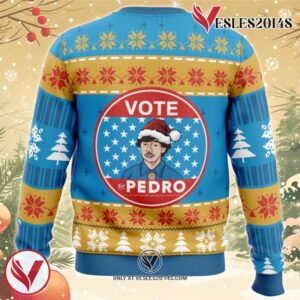 Christmas Vote Napoleon Dynamite Ugly Christmas Sweater, Unique Christmas Gift For Fans - Vesles2014S 1