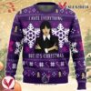Christmas Wednesday Adams Family Ugly Christmas Sweater, Unique Christmas Gift For Fans - Vesles2014S