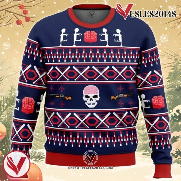 Christmas Zombie Ugly Christmas Sweater, Unique Christmas Gift For Fans - Vesles2014S
