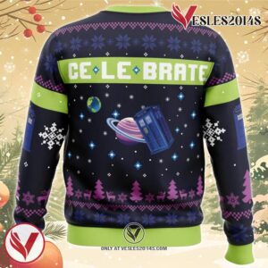 Christmas in Gallifrey Doctor Who Ugly Christmas Sweater, Unique Christmas Gift For Fans - Vesles2014S 1