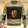 Christmas in Texas Leatherface Ugly Christmas Sweater, Unique Christmas Gift For Fans - Vesles2014S