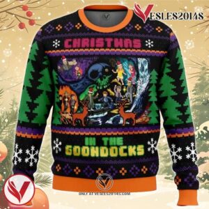 Christmas in the Goondocks Goonies Ugly Christmas Sweater, Unique Christmas Gift For Fans - Vesles2014S