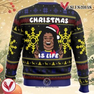 Christmas is Life Dani Rojas Ugly Christmas Sweater, Unique Christmas Gift For Fans - Vesles2014S 3