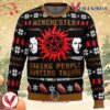 Christmas with the Winchesters Supernatural Ugly Christmas Sweater, Unique Christmas Gift For Fans - Vesles2014S