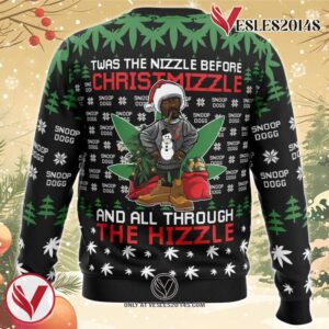 Christmizzle Snoop Dogg Ugly Christmas Sweater, Unique Christmas Gift For Fans - Vesles2014S 1