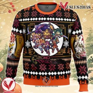 Chrono Heroes Chrono Trigger Ugly Christmas Sweater, Unique Christmas Gift For Fans - Vesles2014S