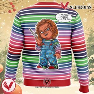 Chuckie Doll Good Guys Ugly Christmas Sweater, Unique Christmas Gift For Fans - Vesles2014S 1