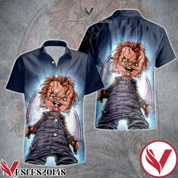 Chucky Horror Halloween Hawaiian Shirt, Unique Gifts For Friends - Vesles2014S 1