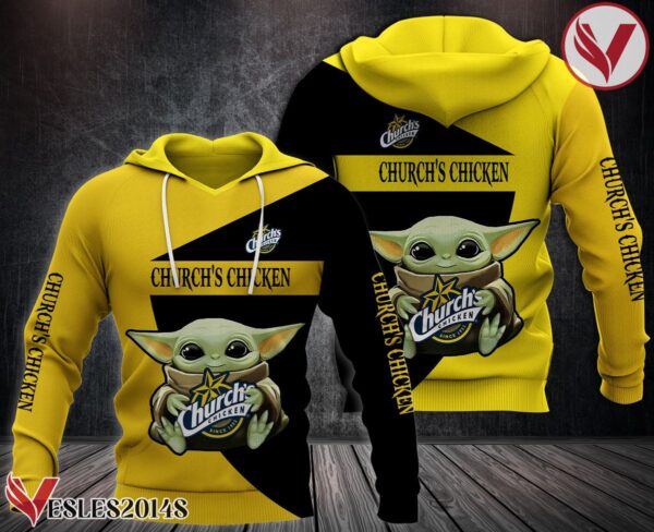 Church's Chicken Uniform Custom Hoodie - Vesles2014S