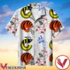 Cincinnati Reds Mascot And Helmet White Hawaiian, Unique Gifts For Friends - Vesles2014S 1