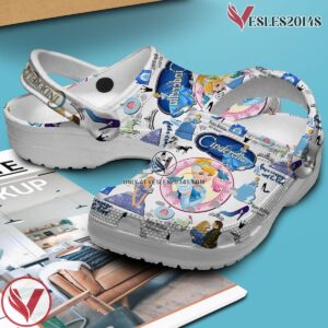 Cinderella Cartoon Movie Crocs Crocband Clogs Shoes Comfortable For Men Women and Kids - Vesles2014S 3