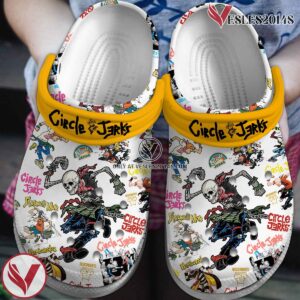 Circle Jerks Movie Crocs Crocband Clogs Shoes Comfortable For Men Women and Kids - Vesles2014S