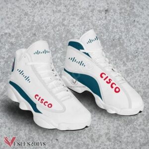 Cisco Logo Air Jordan 13 Shoes, Best Sneaker Gifts For Fans - Vesles2014s
