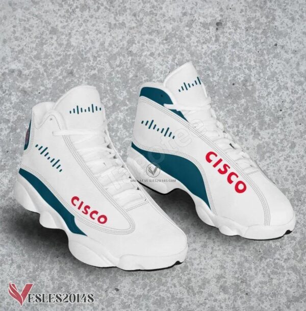 Cisco Logo Air Jordan 13 Shoes, Best Sneaker Gifts For Fans - Vesles2014s