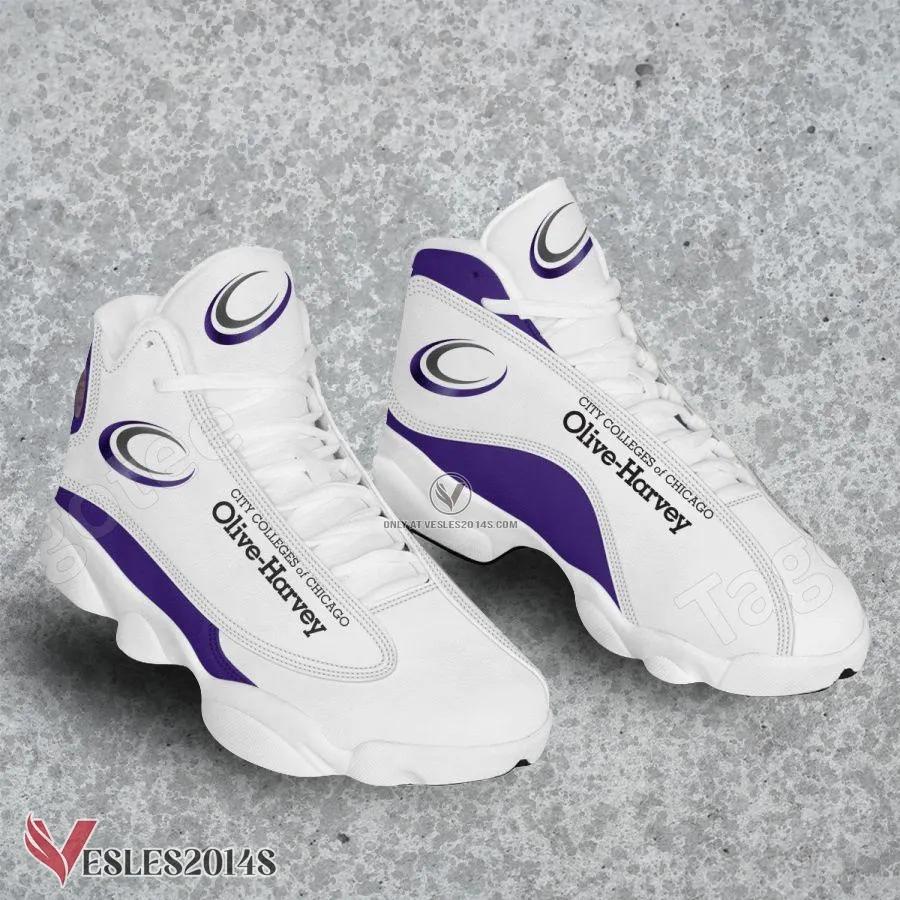 City Colleges of Chicago-Olive-Harvey College Air Jordan 13 Shoes, Best Sneaker Gifts For Fans - Vesles2014s 1