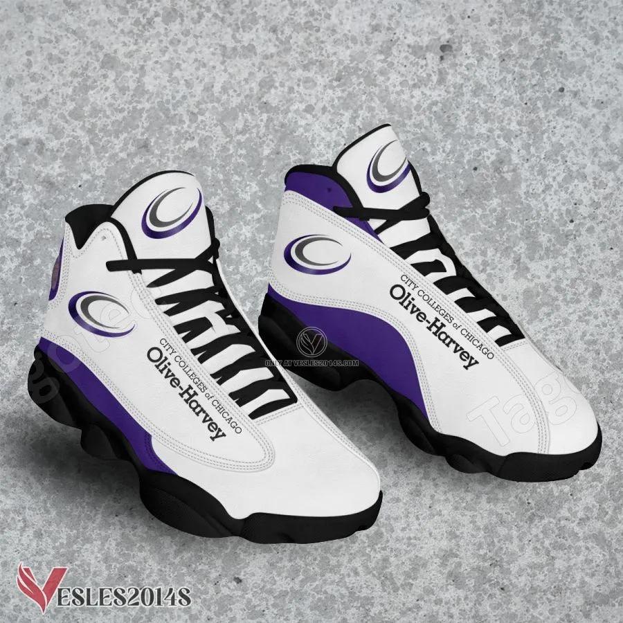 City Colleges of Chicago-Olive-Harvey College Air Jordan 13 Shoes, Best Sneaker Gifts For Fans - Vesles2014s