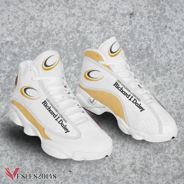 City Colleges of Chicago-Richard J Daley College Air Jordan 13 Shoes, Best Sneaker Gifts For Fans - Vesles2014s 1