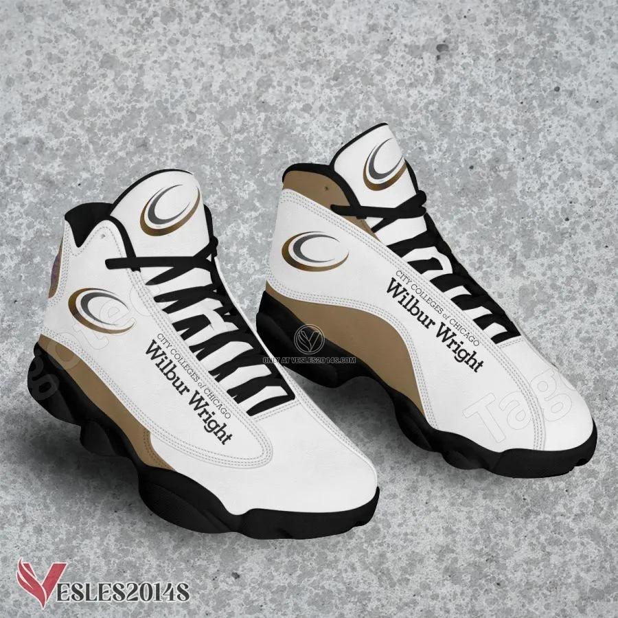 City Colleges of Chicago-Wilbur Wright College Air Jordan 13 Shoes, Best Sneaker Gifts For Fans - Vesles2014s