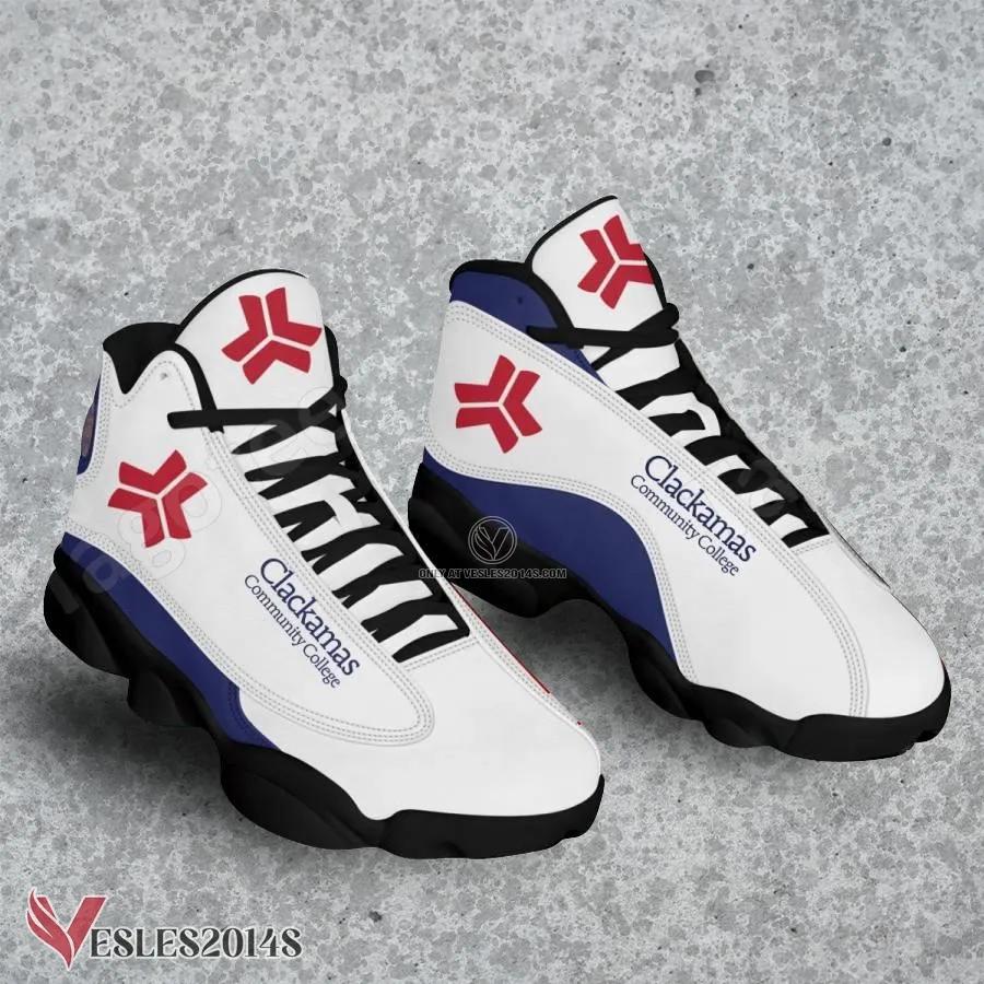 Clackamas Community College Air Jordan 13 Shoes, Best Sneaker Gifts For Fans - Vesles2014s