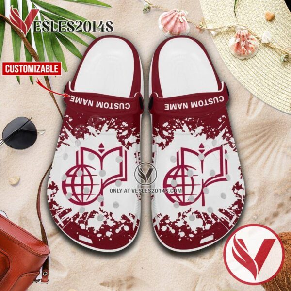 Claremont McKenna Colleges Crocs Classic Clogs, Unique Footwear For Fans 1